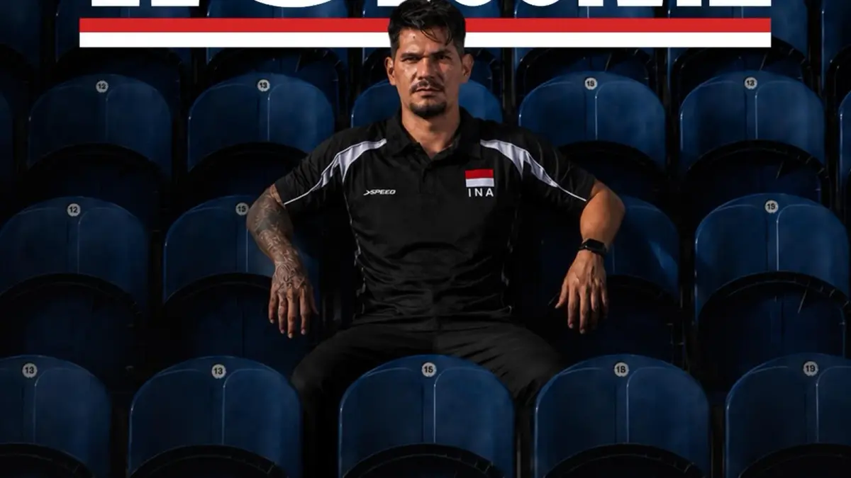 Reidel Toiran mengakhiri tugas di Timnas Voli Indonesia setelah membawa dua gelar Asia. (instagram.com/toiranreidel)