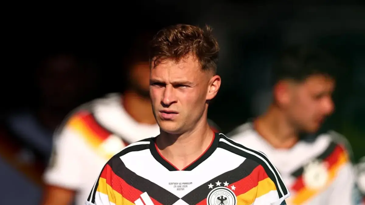 Joshua Kimmich tegaskan untuk tidak ambil langkah pensiun usai gagal bawa Jerman lolos 16 besar. (Yahoo Sports)