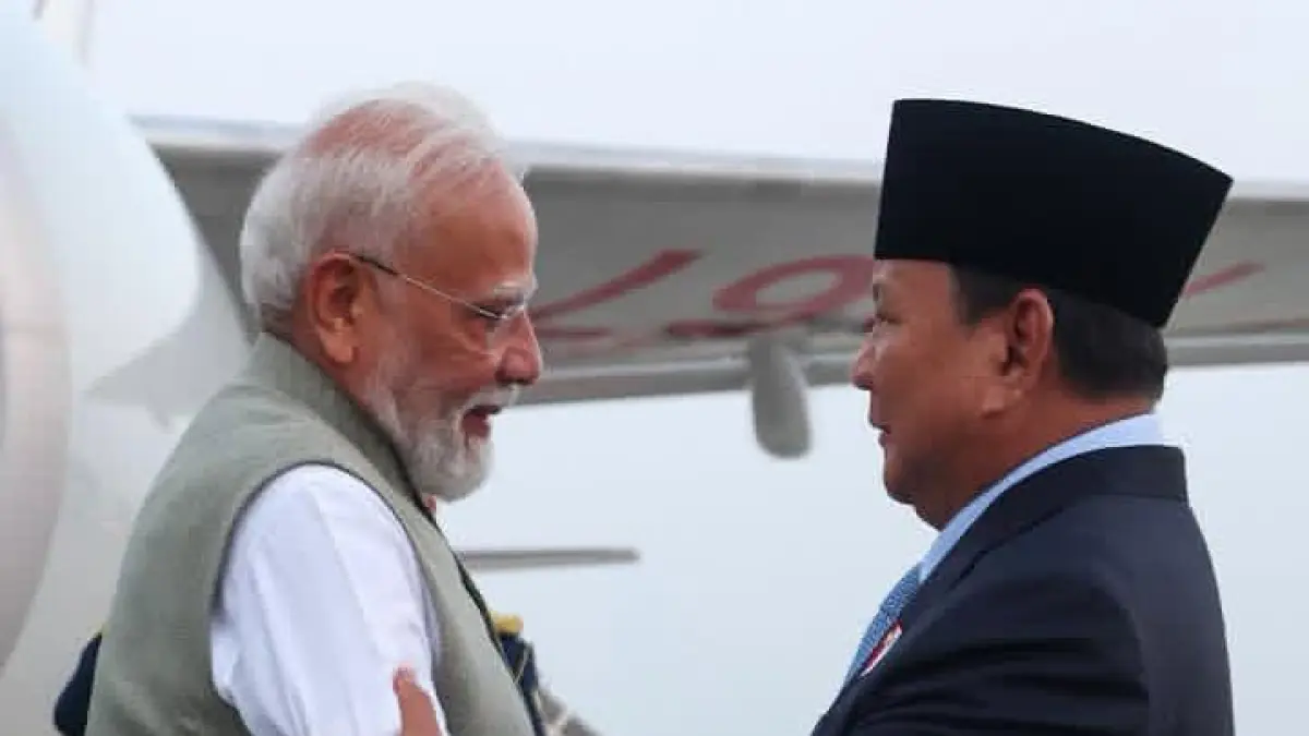 Perdana Menteri India, Narendra Modi ungkap Terkesan dengan Gestur Presiden Prabowo Subianto Saat di Bandara. (Instagram @narendramodi)