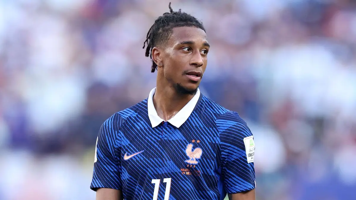 FIFA tolak banding Perancis untuk status kartu kuning Michael Olise. (Justin Setterfield/Getty Images)