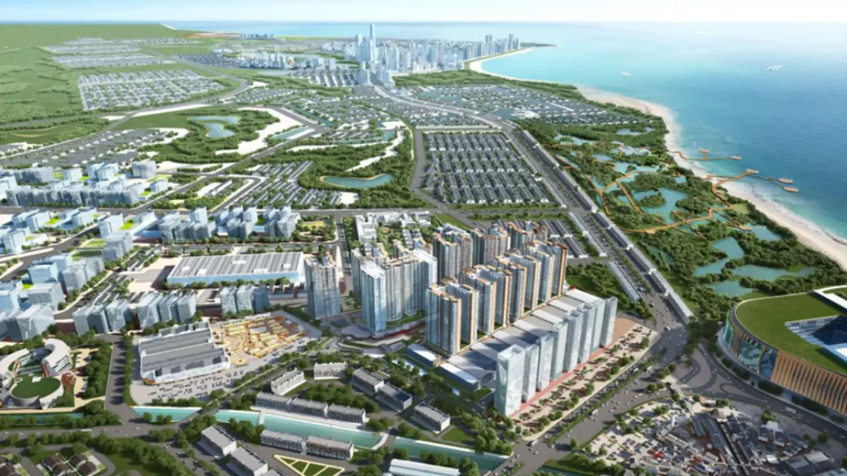 PANI memimpin daftar emiten properti terbesar di Bursa Efek Indonesia. (pantaiindahkapukdua)