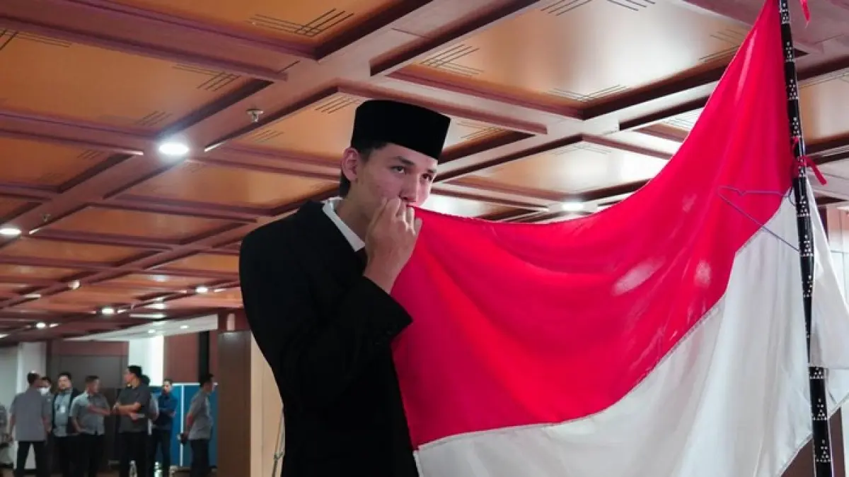 Mitchell Baker resmi menyandang status WNI. (PSSI)