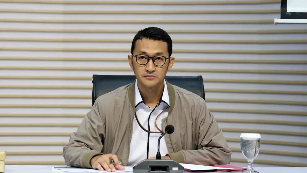 Juru bicara (jubir) Komisi Pemberantasan Korupsi (KPK) Budi Prasetyo. (Dery Ridwansah/ JawPos.com)