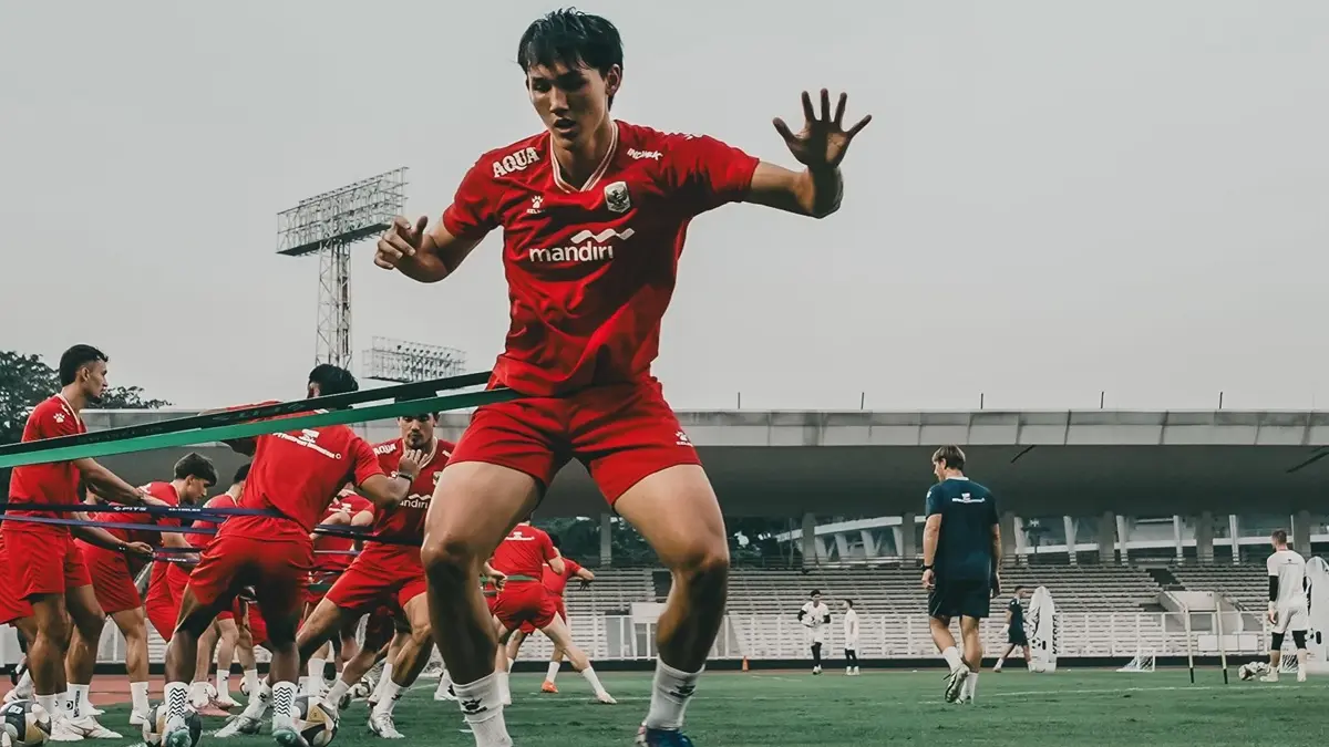 Striker muda Mitchell Baker kini menyandang status pemain tertinggi Timnas Indonesia. (instagram.com/_mitchell.baker)