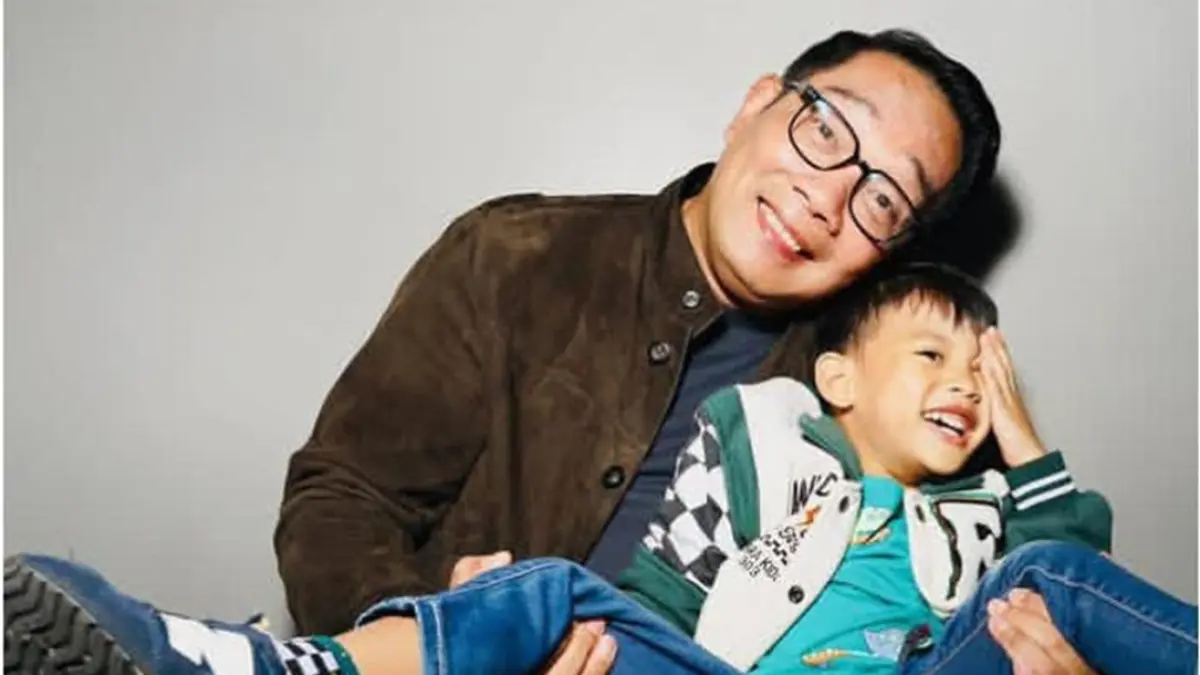 pengadilam resmi menetapkan pengangkatan anak oleh Ridwan Kamil kepada Arkana. (instagram.com/@arkanaidan)
