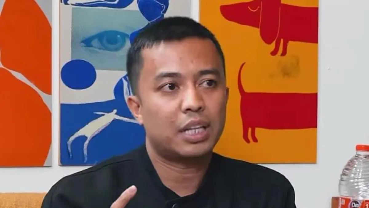 Media Wahyudi Askar, Anggota MBG Watch saat podcast bersama dalam YouTube Denny Sumargo. (Instagram @mediaaskar)
