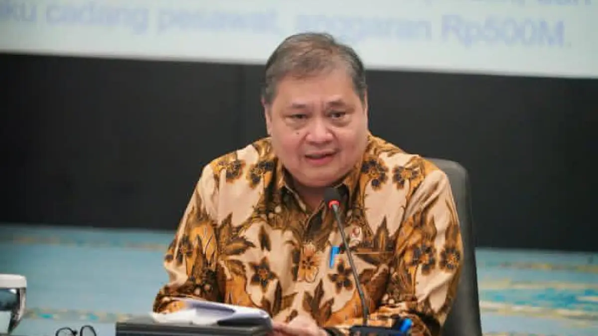 Menteri Koordinator Bidang Perekonomian, Airlangga Hartarto. ( Instagram.com/@airlanggahartanto_official)