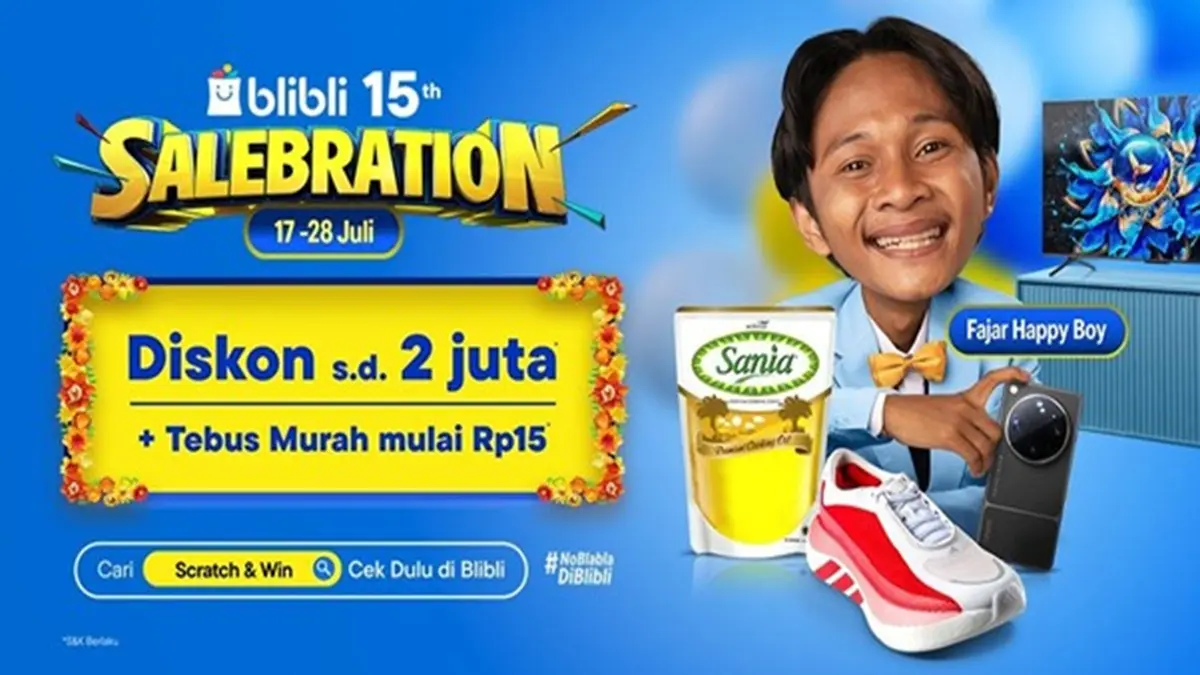 Promo Blibli Ulang Tahun