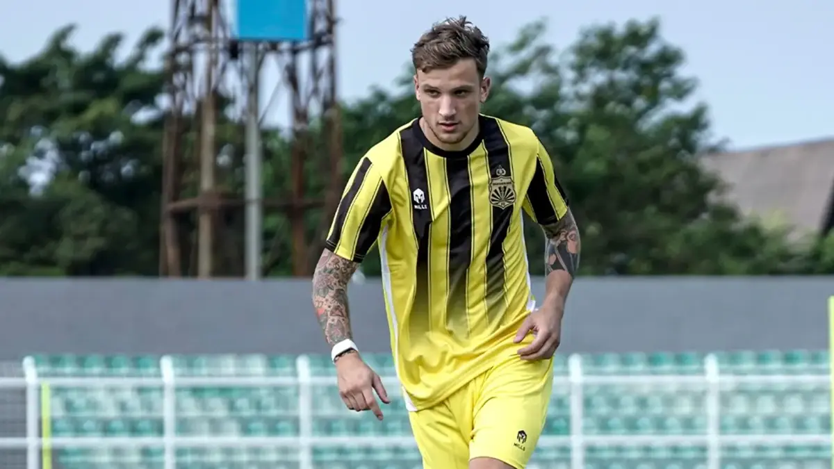 Milan Ristovski resmi bergabung dengan Bhayangkara FC. (instagram.com/bhayangkarafc)