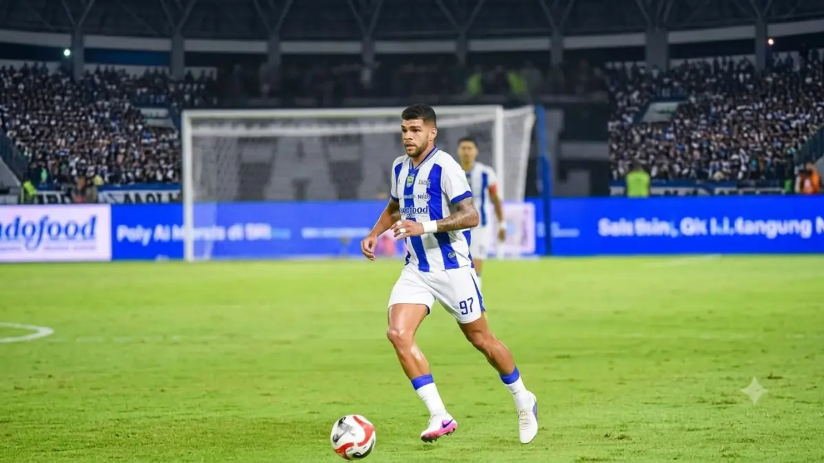 Pemain Persib, Berguinho. (Instagram/97berguinho)