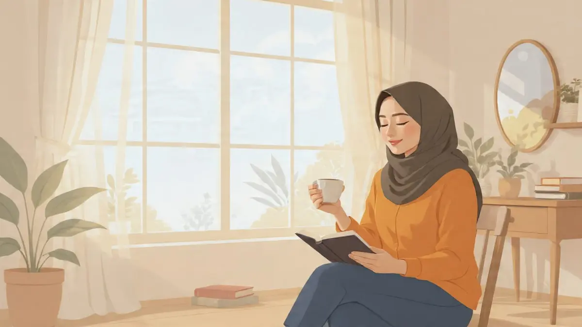 Ilustrasi menjadi orang baik.