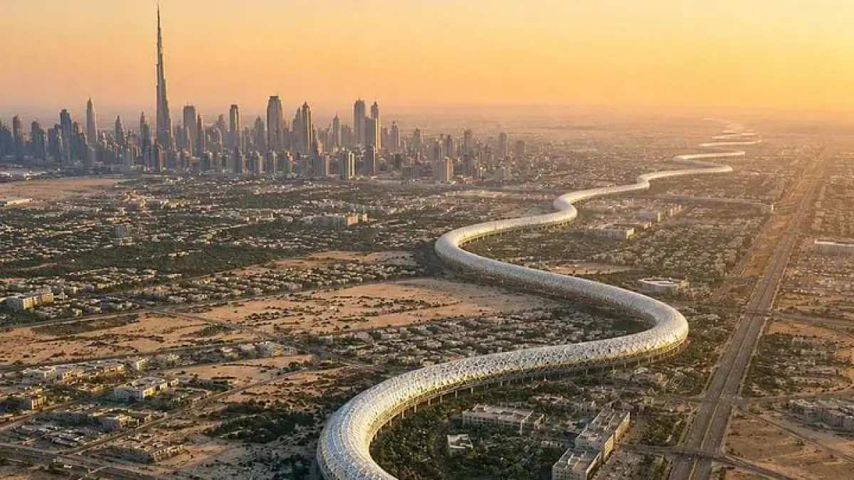 Proyek The Loop di Dubai. (Instagram @zenwiill)