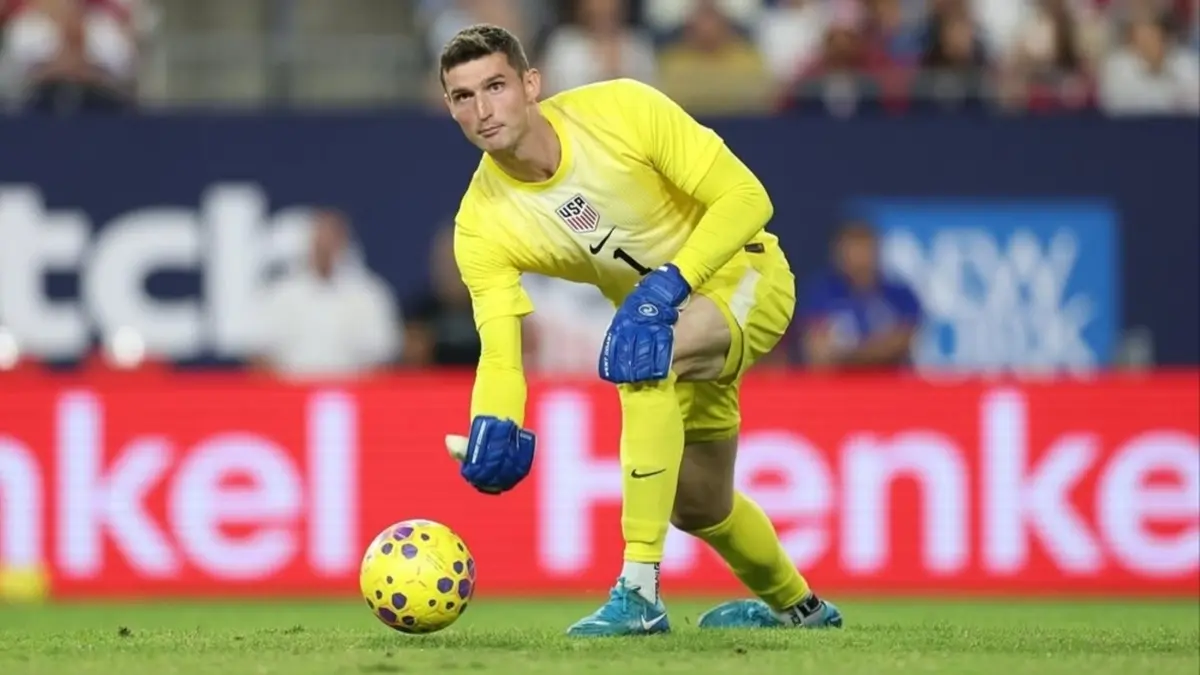 Kiper timnas Amerika Serikat, Matt Freese. (Instagram/mattyicefreese)