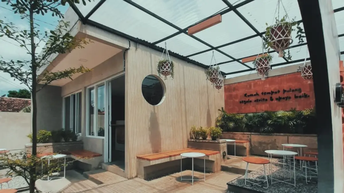 Kafe estetik di Tuban, Omah Bonsari. (Instagram/@omahbonsari)