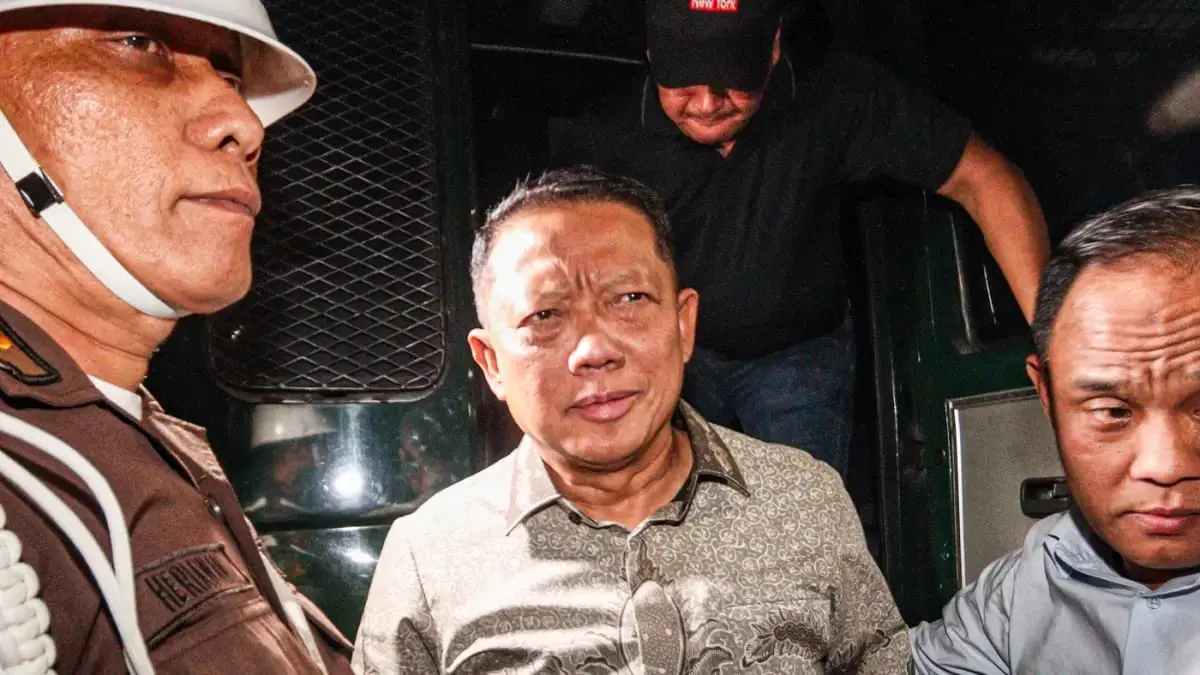 Mantan Jaksa Agung Muda Tindak Pidana Khusus (Jampidsus) Febrie Adriansyah di rumah tahanan Merah Putih KPK, Jumat (24/7/2026). (Salman Toyibi/Jawa Pos)