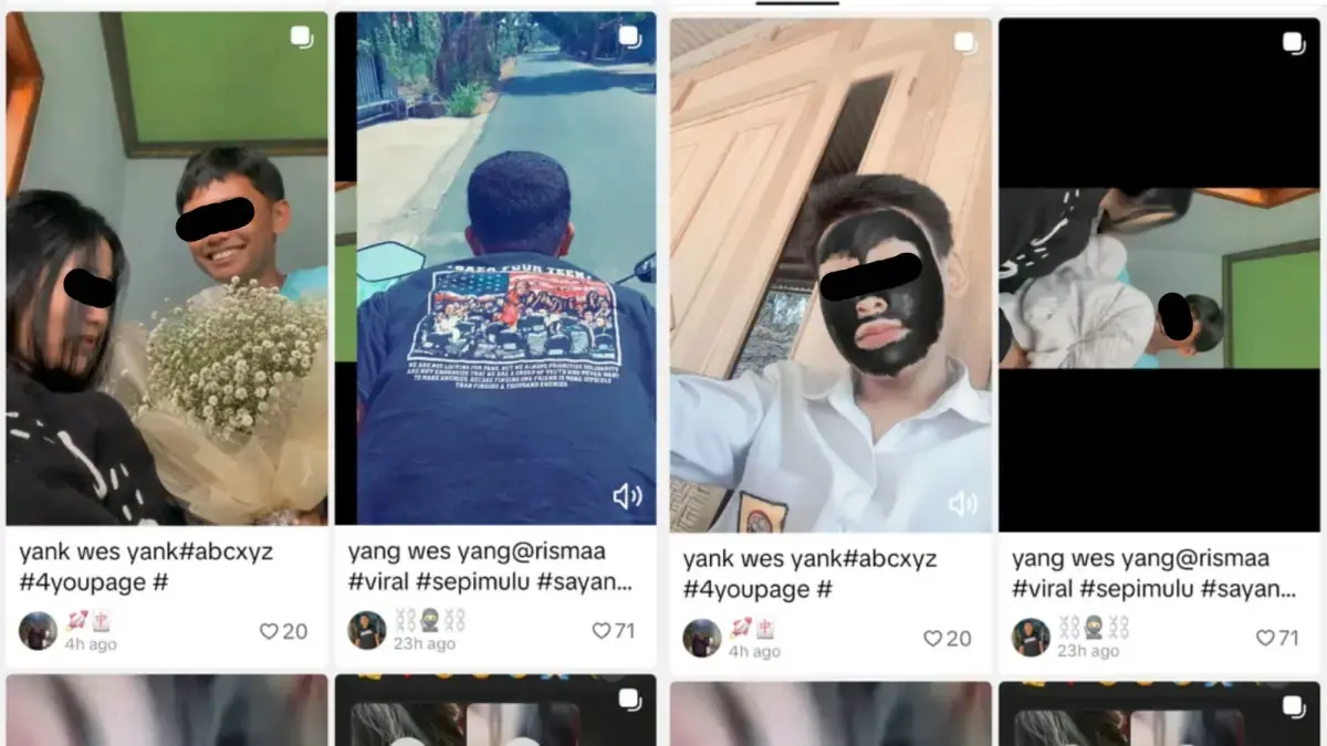 Video Yank Wes Yank viral di media sosial. (Radar Sampit)