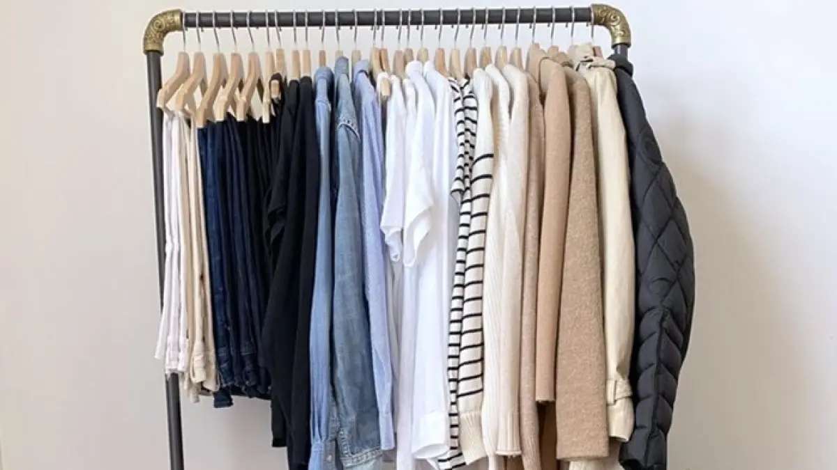 Gambar Capsule Wardrobe outfit simpel dan juga timeless cocok untuk pemula yang tidak ingin ribet.(Pinterest)