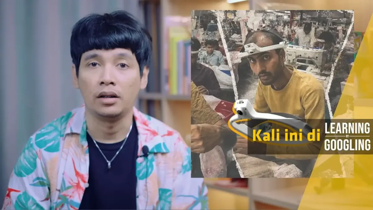 Tangkapan layar kreator konten Koi Ananda (Koyuki) dari kanal YouTube "Sepulang Sekolah" saat membahas fenomena otomasi di industri global. (YouTube Sepulang Sekolah)