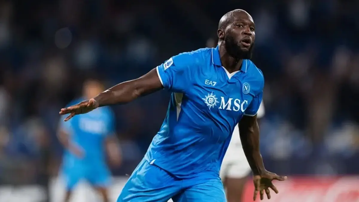 Romelu Lukaku dipastikan meninggalkan Napoli. (Getty Images)