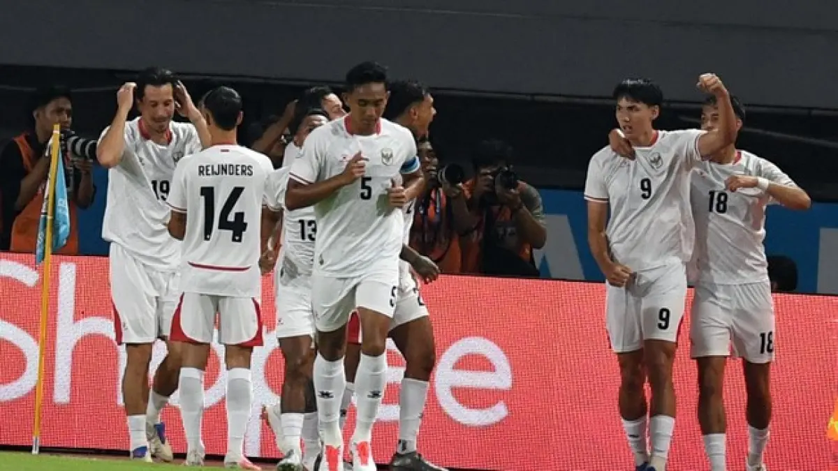 Indonesia gagal melaju ke semifinal Piala AFF 2026 setelah ditahan Singapura 1-1. (ANTARA)