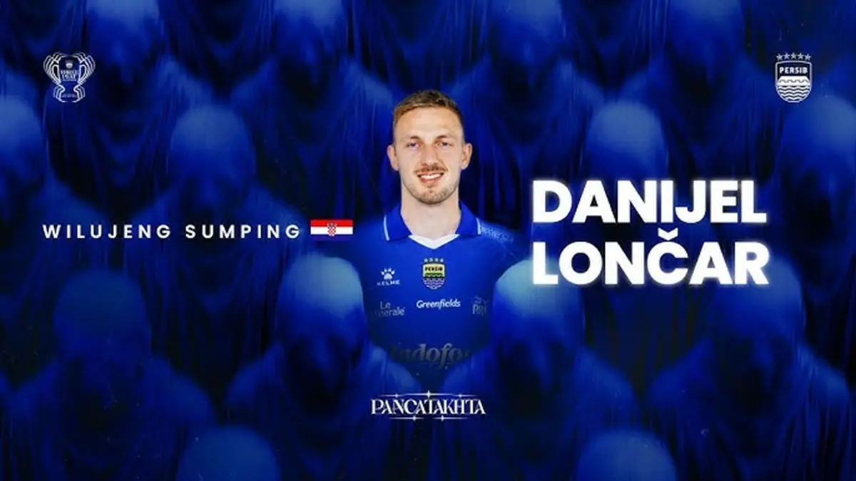 Danijel Lončar resmi bergabung dengan Persib Bandung selama dua musim. (Tangkapan layar youtube PERSIB)