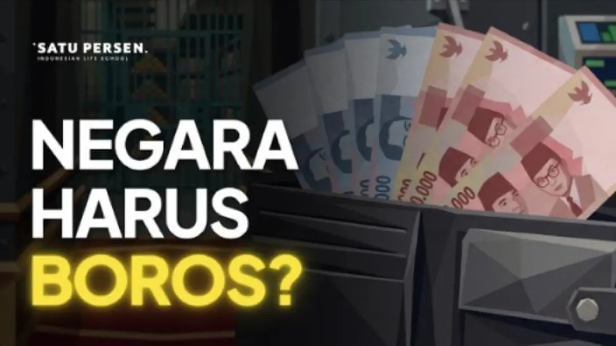 Ilustrasi utang negara. (Tangkapan layar youtube satu persen)