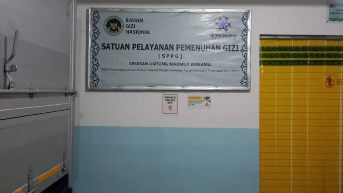 Penelusuran dokumen SLHS Kemenkes tak temukan nama SPPG Rengel 2 maupun Yayasan Untung Makmur Bersama di sistem data. (Radar Tuban)
