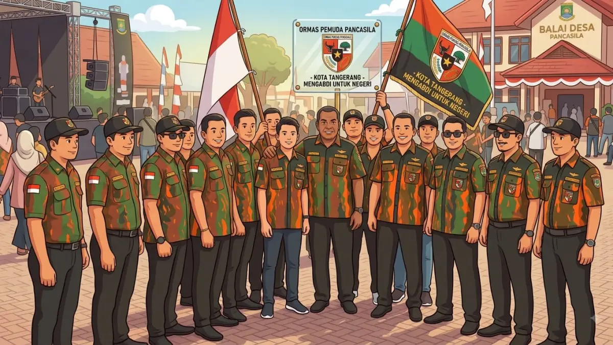 Maraknya aksi premanisme berkedok ormas di berbagai daerah. (RADARTUBAN/AI)