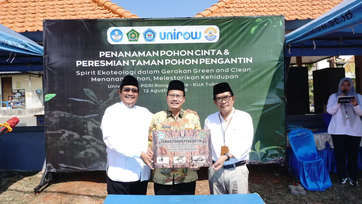Unirow Tuban menunjukkan komitmen sebagai kampus berdampak melalui kolaborasi dengan KUA. (Dok. Unirow Tuban)