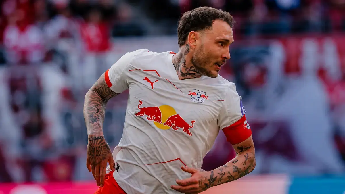 Juventus tertarik dengan David Raum yang masih terikat kontrak RB Leipzig hingga 2027. (Instagram.com/david.raum)