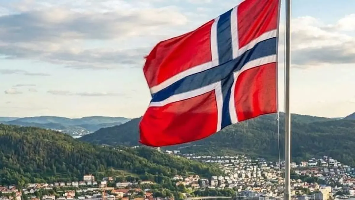 lanskap perkotaan Bergen, Norwegia. (pinterest.com)