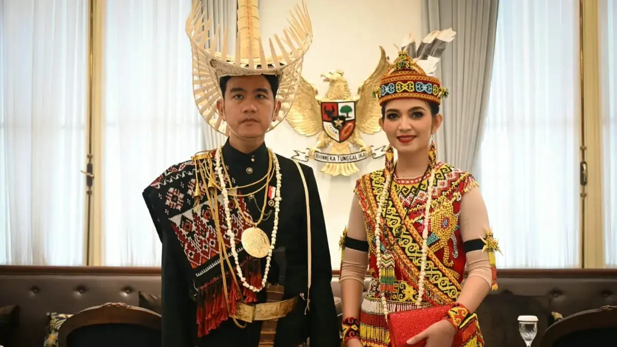Wakil Presiden (Wapres) Gibran Rakabuming Raka bersama istrinya. (Istimewa)