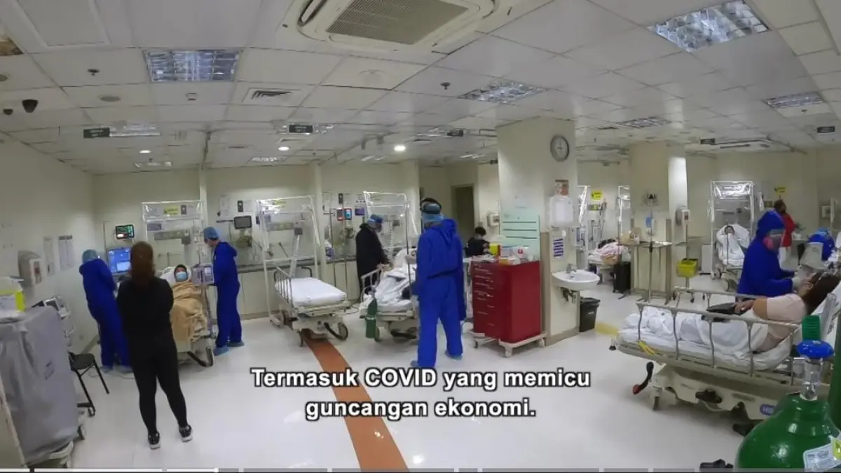suasana penanganan medis di Sri Lanka yang sempat terguncang akibat krisis ekonomi, dan efek pandemi yang mengganggu pasokan obat-obatan. (Tangkapan Layar Youtube CNA Insider)