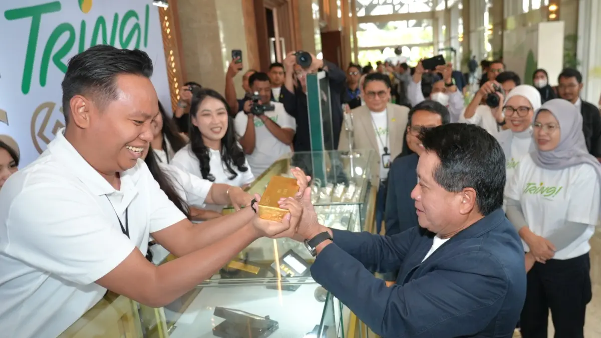 BRI Group kini mengelola ekosistem emas mencapai 153 ton. (Dok. BRI)