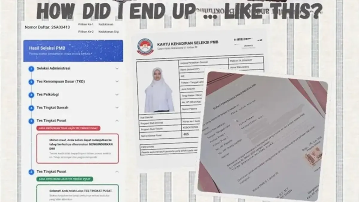 Calon kadet putri Unhan pilih mundur karena tidak mau lepas hijab. (Istimewa)