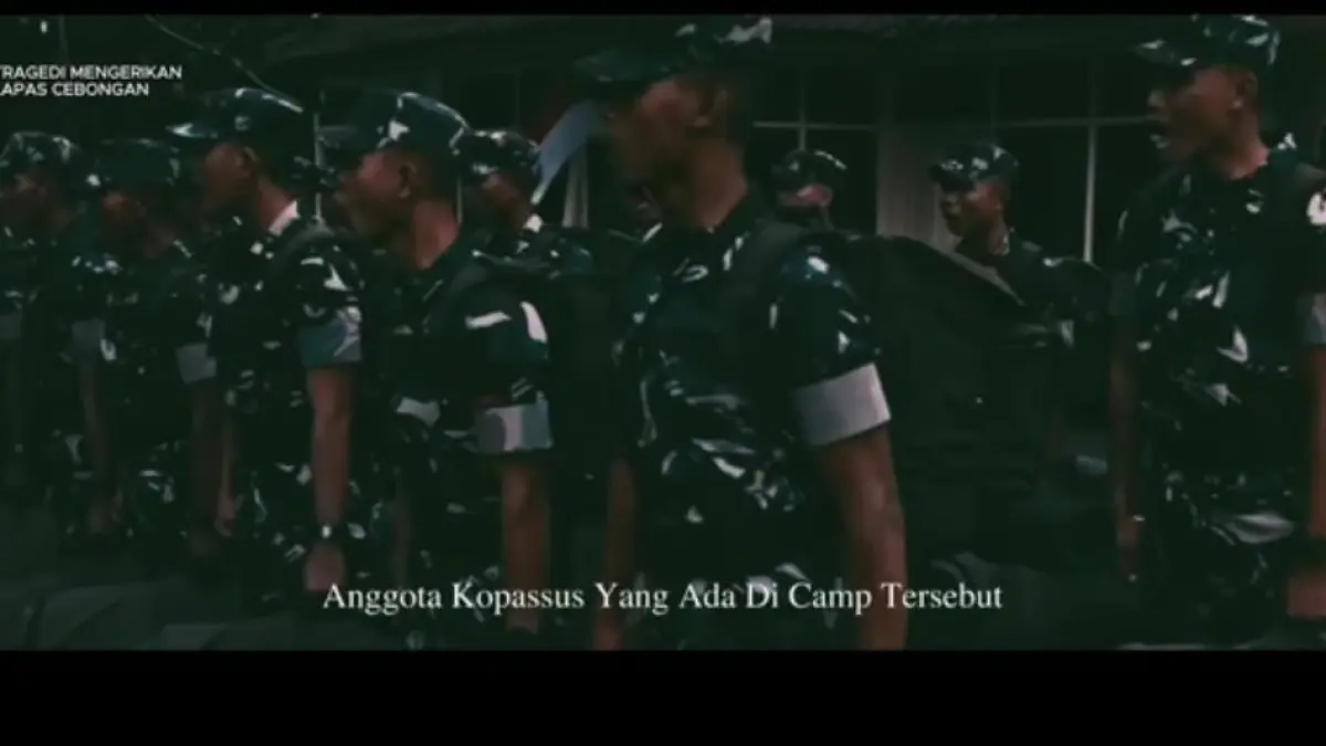  kisah penyerangan di Lapas Cebongan, Sleman, Yogyakarta pada tahun 2013 silam. (Tangkapan layar Youtube Redaksi Konspirasi)