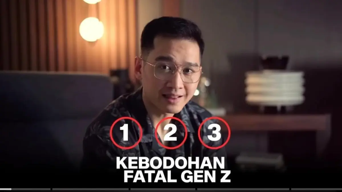 Raymond menyoroti tiga kebiasan Gen Z. (Tangkapan layar youtube Raymondchins)