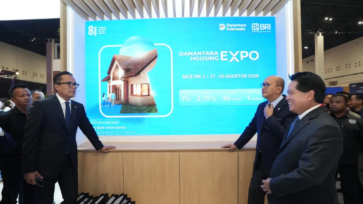 Apresiasi Danantara Housing Expo 2026.