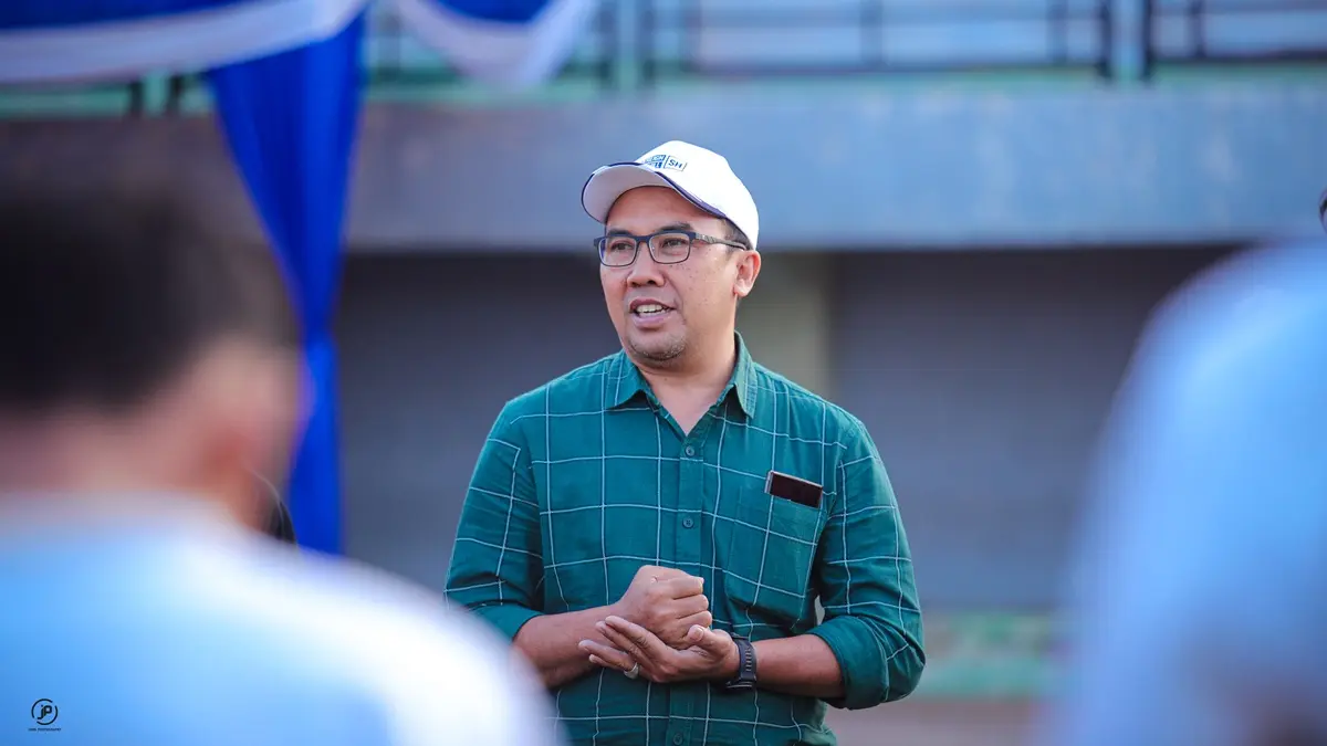 Budi Sulistiyono, ketua Askab PSSI Tuban(BUDI SULISTIYONO UNTUK RADAR TUBAN)