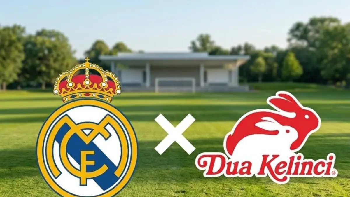 Real Madrid X Dua Kelinci. (RADARTUBAN/AI)