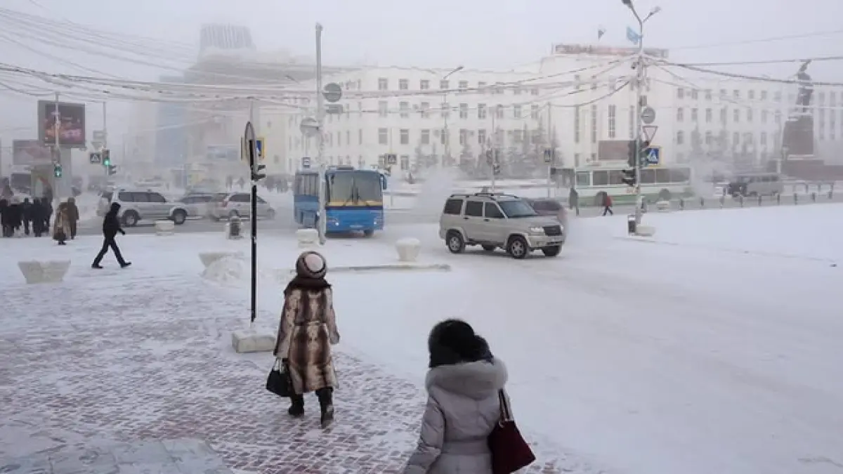 Potret kehidupan warga Yakutsk di tengah cuaca ekstrem. (pinterest)