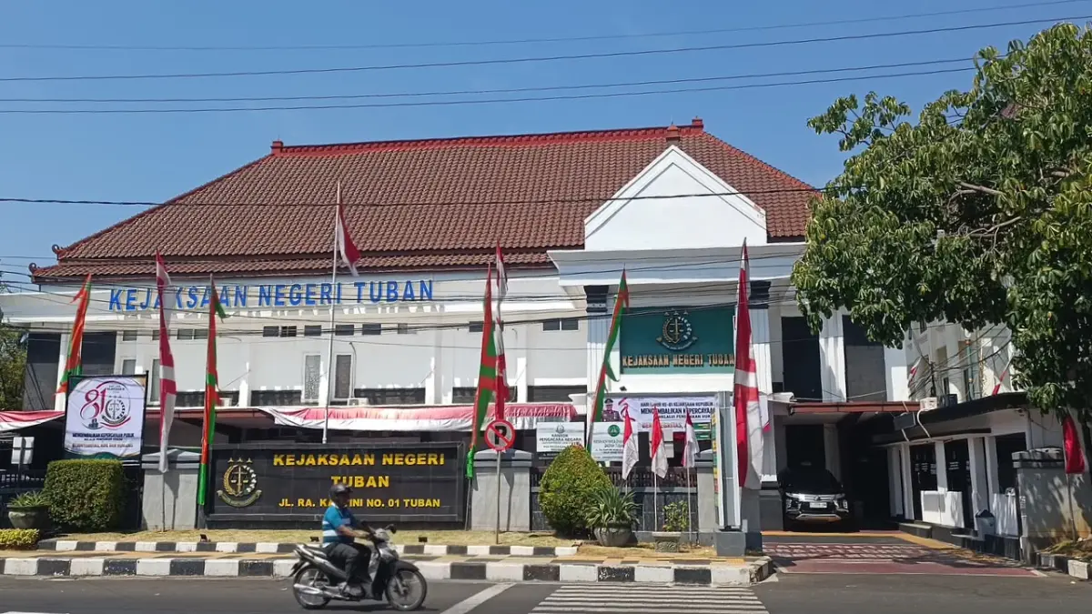 Kantor Kejaksaan Negeri Tuban. (Dokumentasi Radar Tuban)