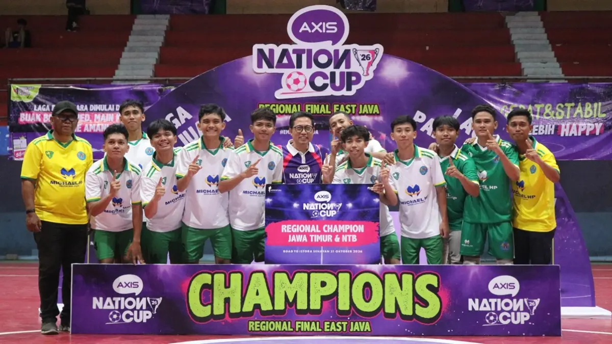 MAN 2 Mataram dan SMAN 1 Wonoayu Sidoarjo sukses rajai Final Regional AXIS Nation Cup 2026