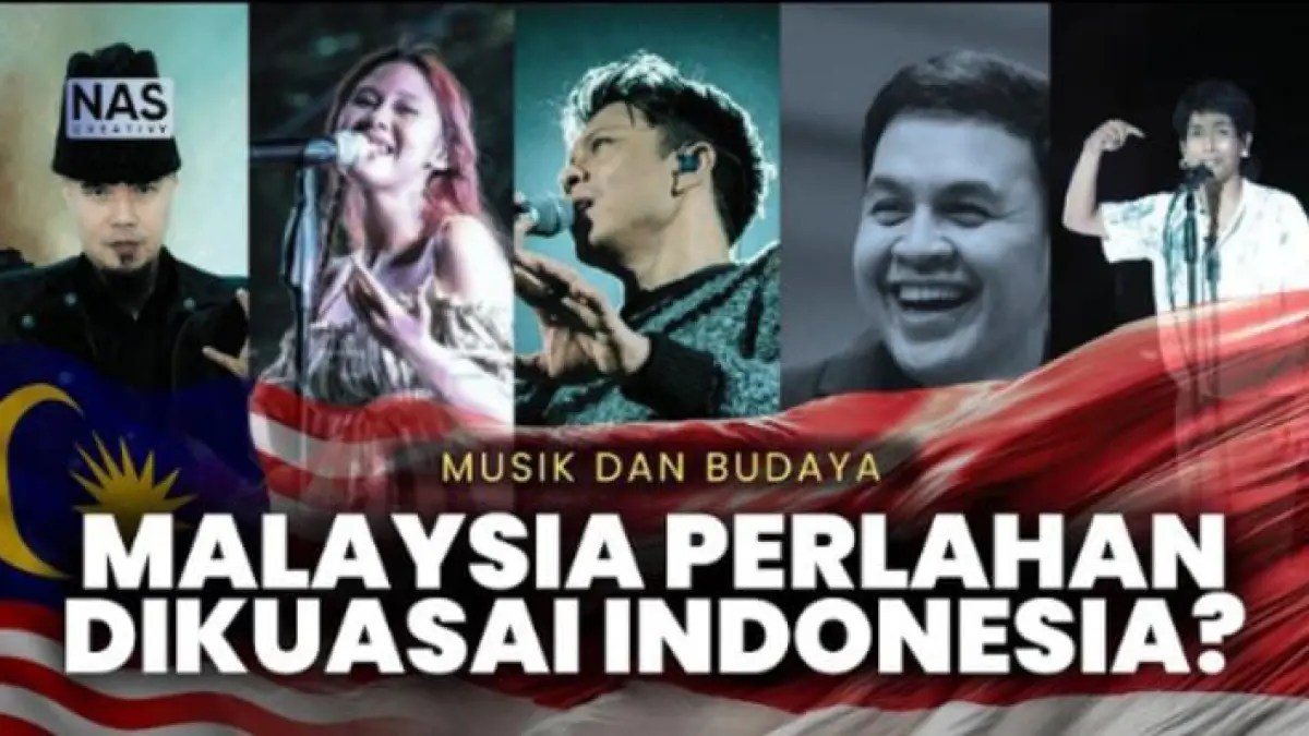 Potret para musisi tanah air yang sukses menembus pasar musik Malaysia. (Tangkapa layar Youtube  kanal Nas Creativy)