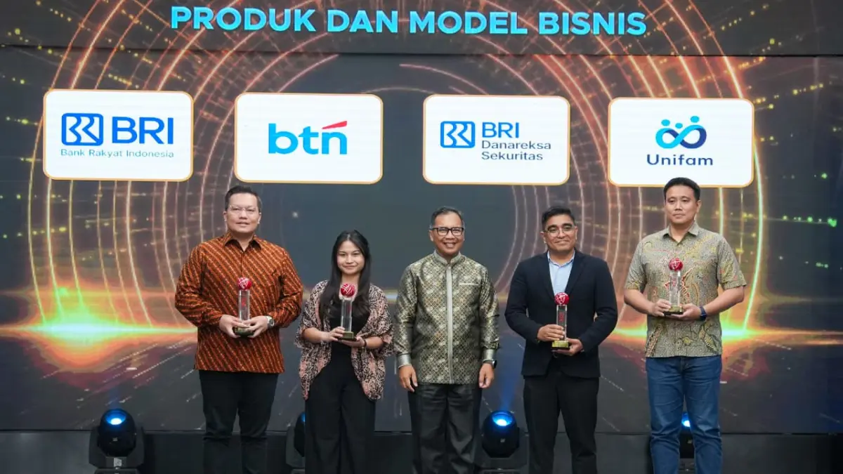 BRI meraih penghargaan Anugerah Inovasi Indonesia 2026 lewat BRImo Taiwan. (Dok. BRI)