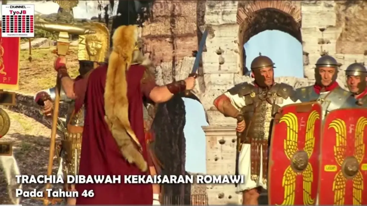 Foto ilustrasi sejarah masa lalu wilayah Bulgaria saat berada di bawah kekuasaan Kekaisaran Romawi. (youtube.com/ TyoJB)