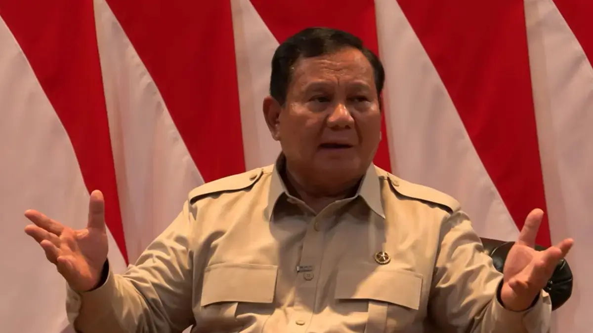 Prabowo menegaskan larangan pembakaran hutan dan lahan. (Jawapos.com)