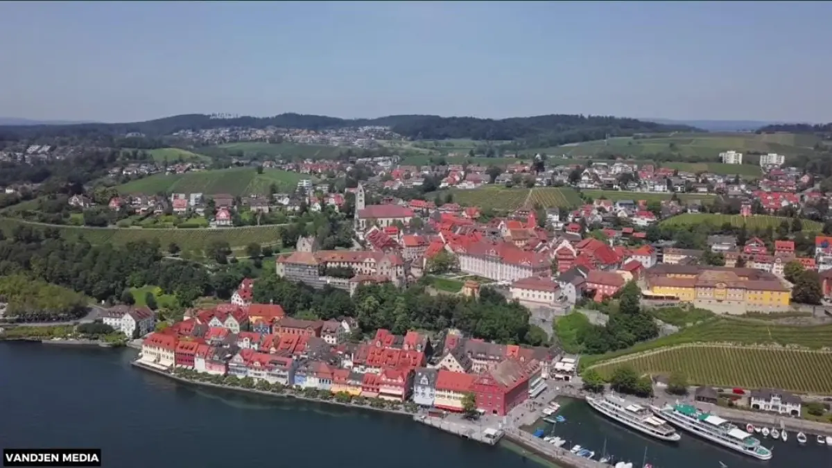 Foto keindahan alam dan tata kota di Jerman. (youtube.com/ VanDjen Media)