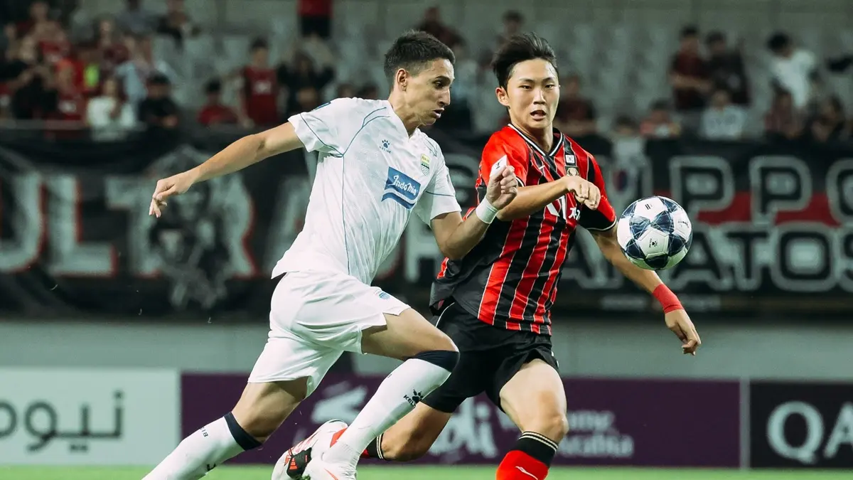 Persib menundukkan FC Seoul 1-0. Indonesia kini berada di peringkat 18 Asia. (instagram.com/persib)