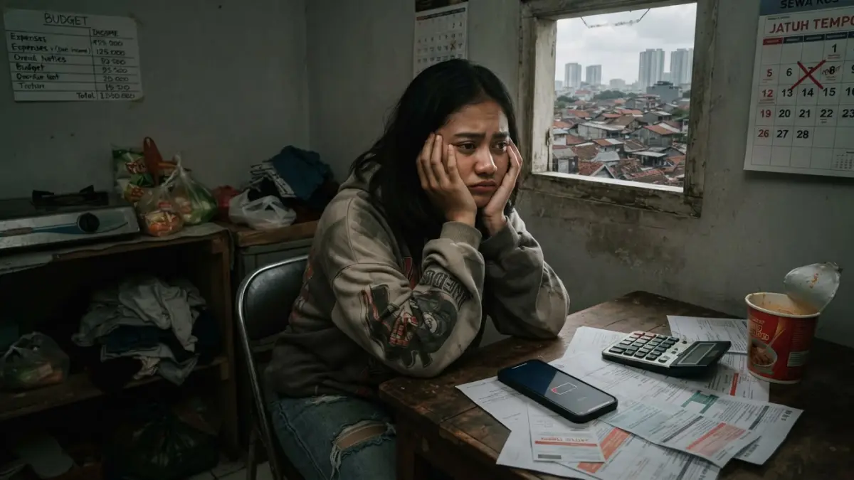 Ancaman gen z tidak memiliki tabungan pensiun. (Radar Tuban/ AI)